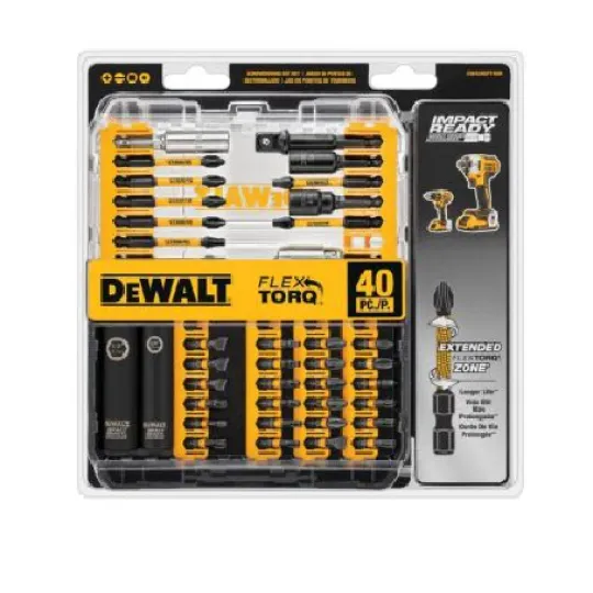 Bộ mũi vít 40 chi tiết DeWalt DWA2T40IR - 005 - KN