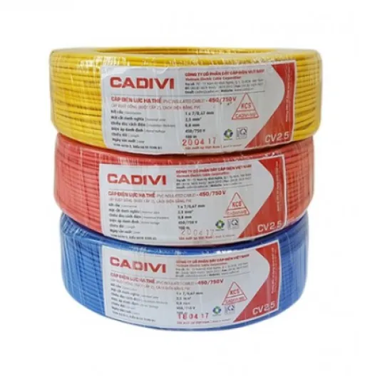 Dây cáp điện CADIVI CV2.5 mm2 - KN - 002