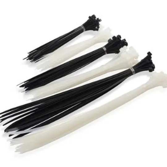 Dây rút nhựa trắng đen - 001 - KN